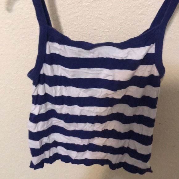 WRANGLER blue striped tank top - Picture 4 of 4